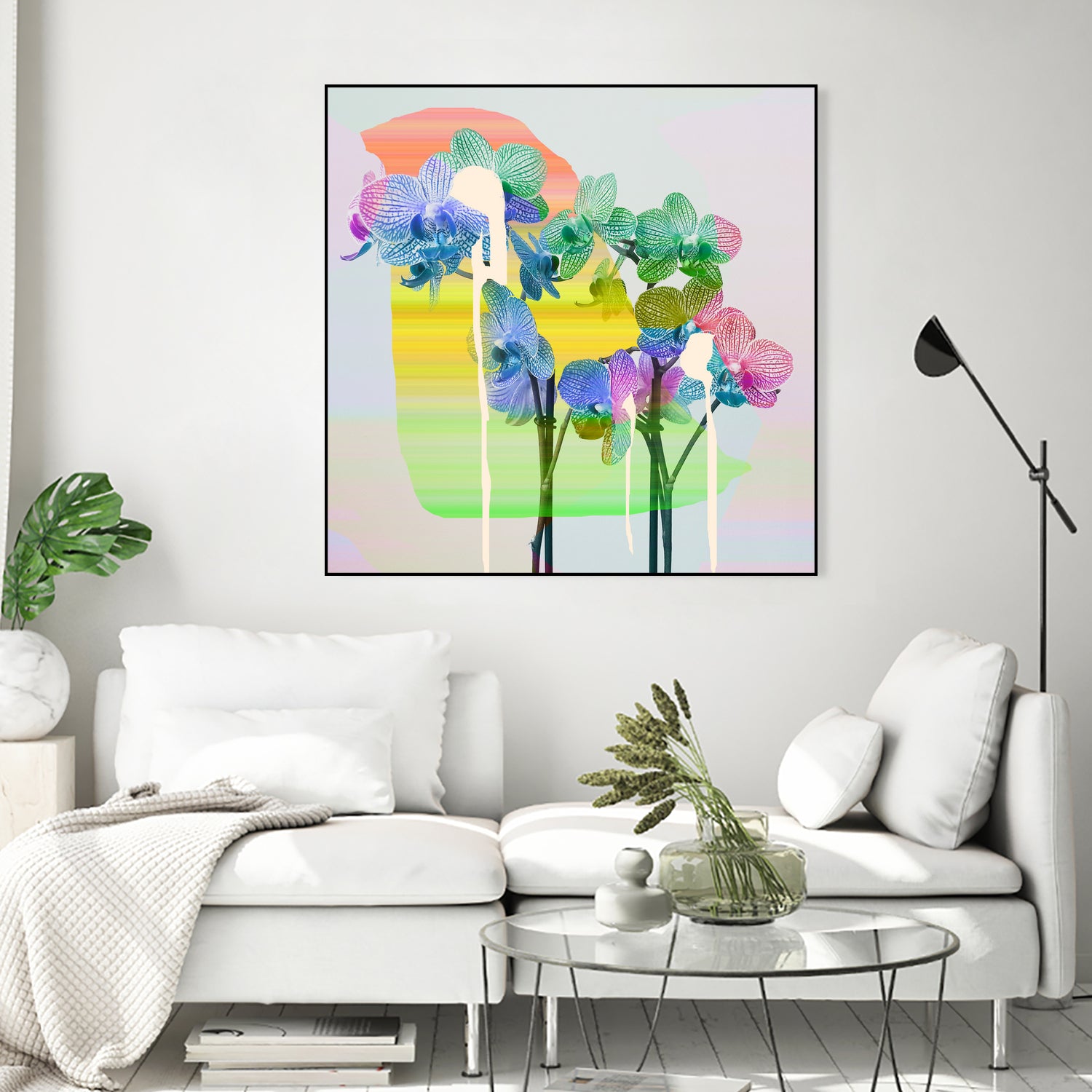 ORCHID FANTASTIC by Liat Noten on GIANT ART - yellow photo manipulation