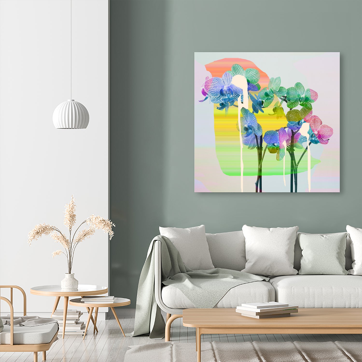 ORCHID FANTASTIC by Liat Noten on GIANT ART - yellow photo manipulation