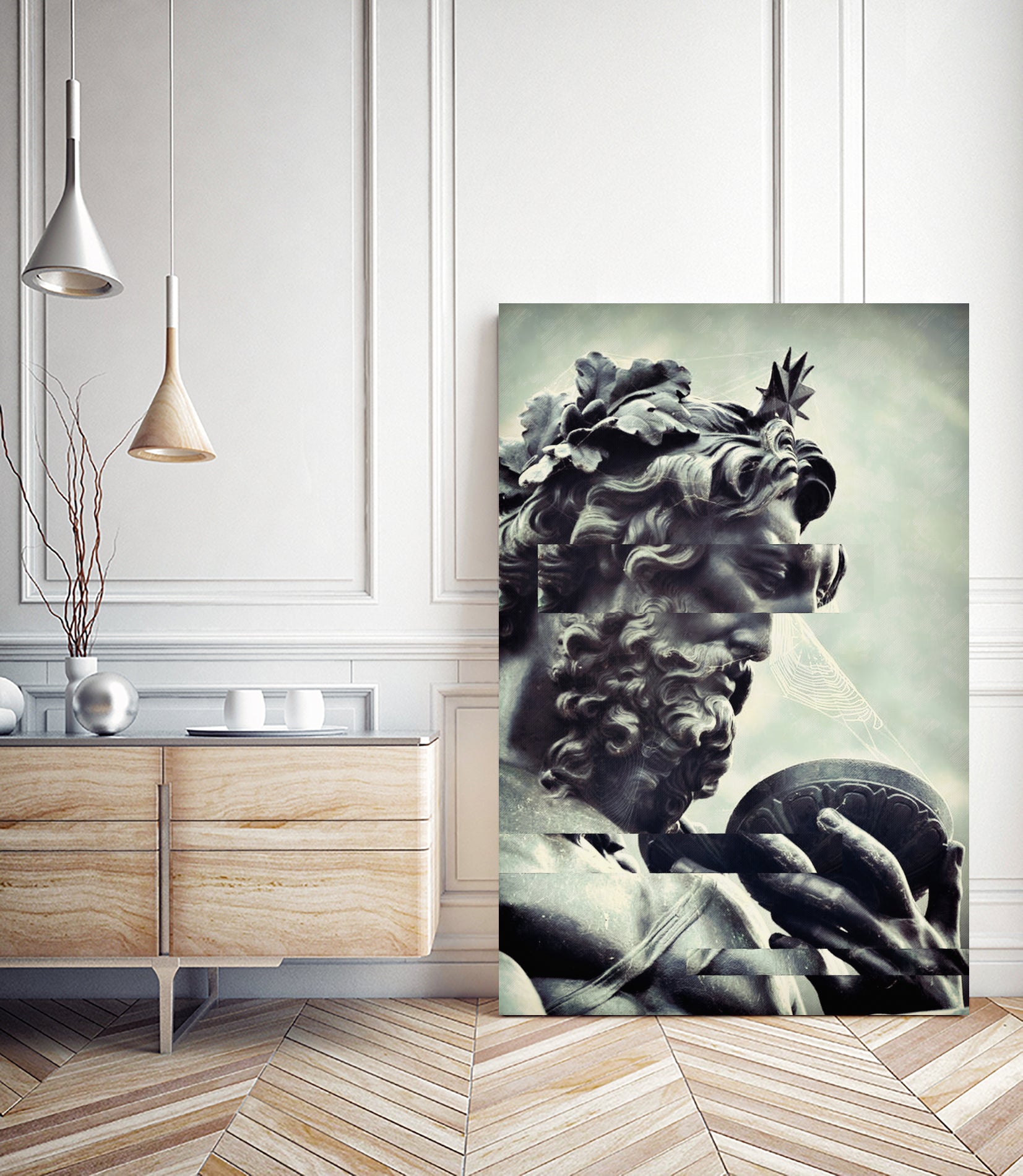 ZEUS by Menelaos Trompoukis on GIANT ART - green digital painting