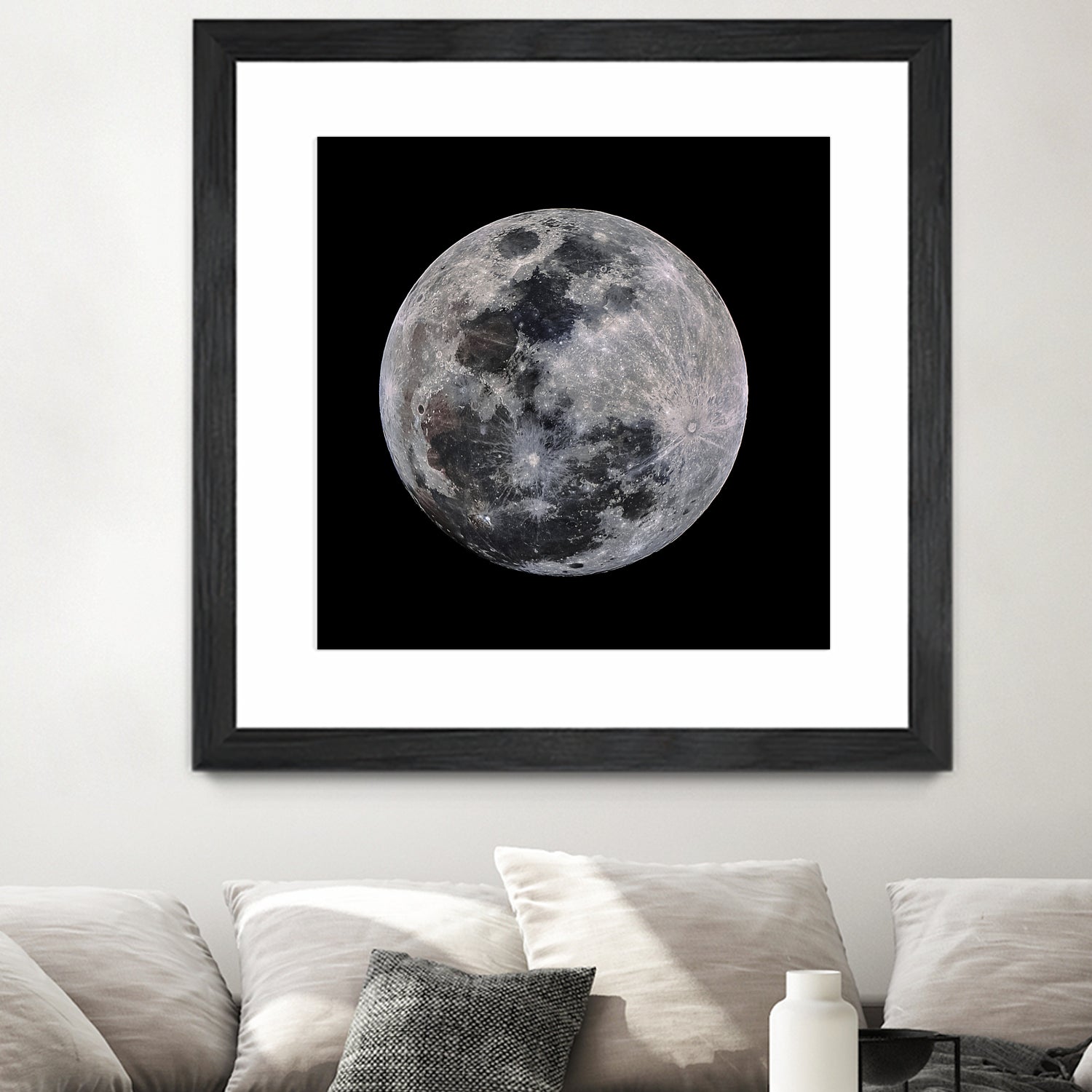 Super Moon by Lorenzo Bustillo on GIANT ART - gray photo illustration