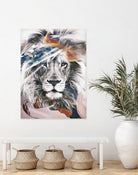 LION 6 by dada22 . on GIANT ART - white digital painting