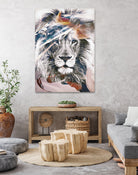 LION 6 by dada22 . on GIANT ART - white digital painting
