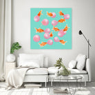BUBBLEGUM GOLDFISH by Jonas Loose on GIANT ART - pink digital painting