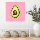 HEDGEHOCADO by Jonas Loose on GIANT ART - green photo illustration