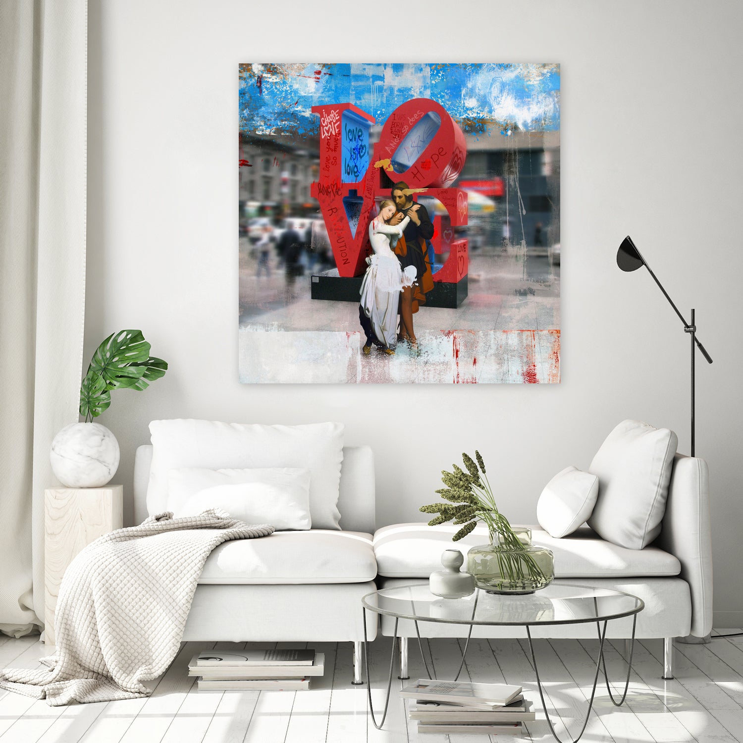 Love II by José Luis Guerrero on GIANT ART - red digital painting