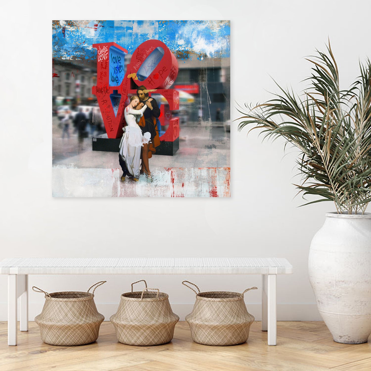 Love II by José Luis Guerrero on GIANT ART - red digital painting