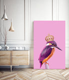 QUEENFISHER by Jonas Loose on GIANT ART - pink photo manipulation