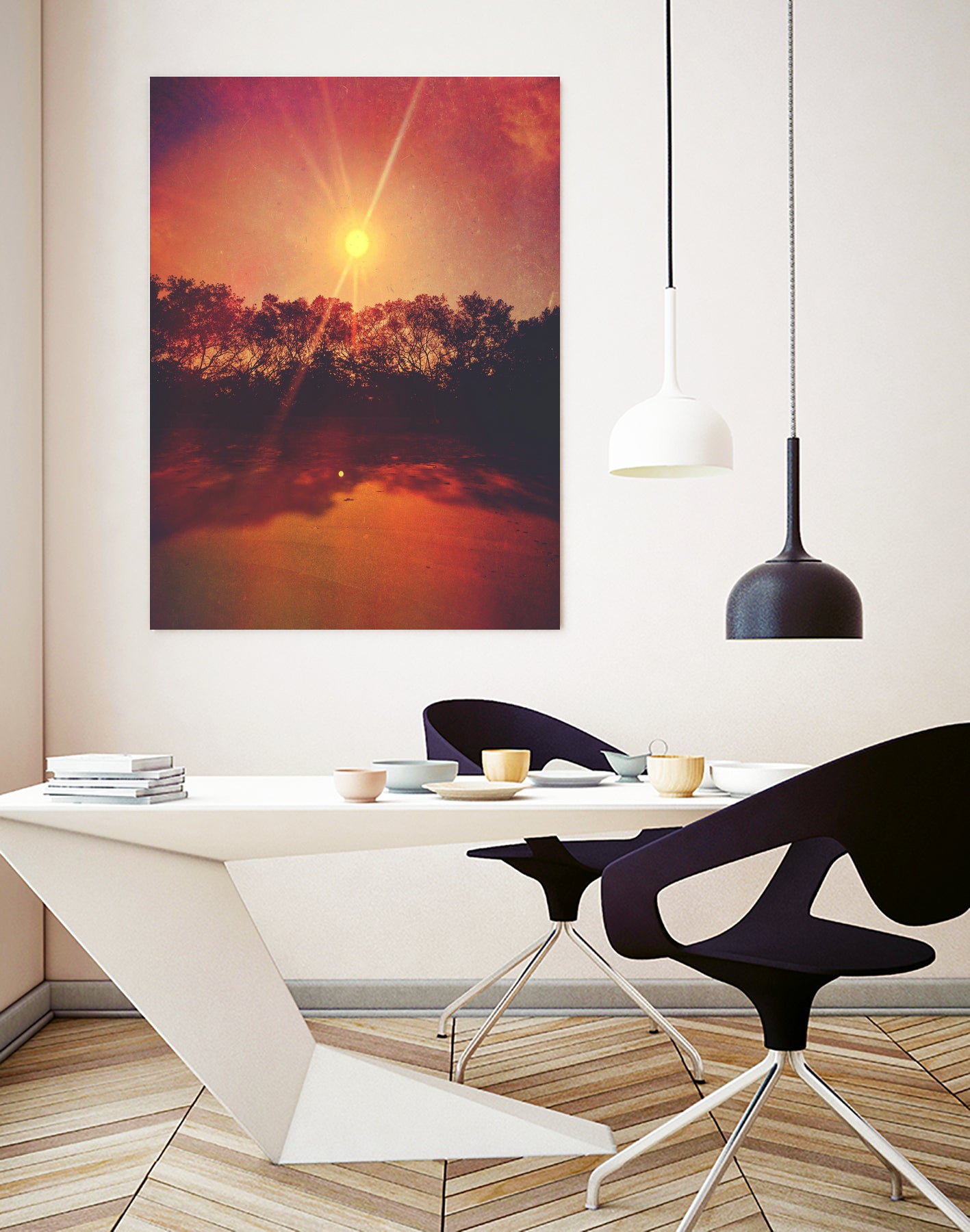 Conchal by Daniel Montero on GIANT ART - red photo manipulation