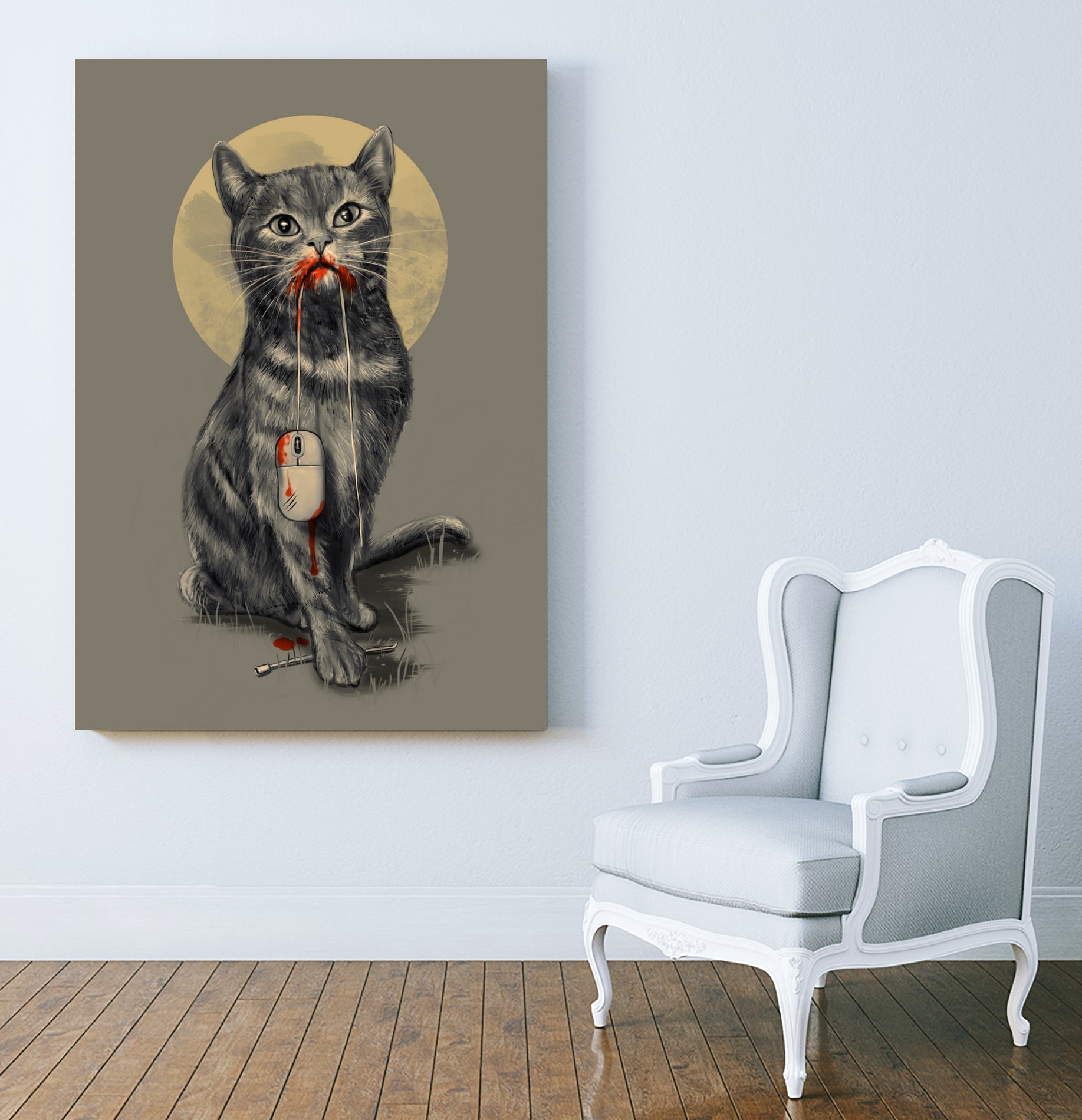 The Catch by Francis Mi Oza on GIANT ART - black digital painting