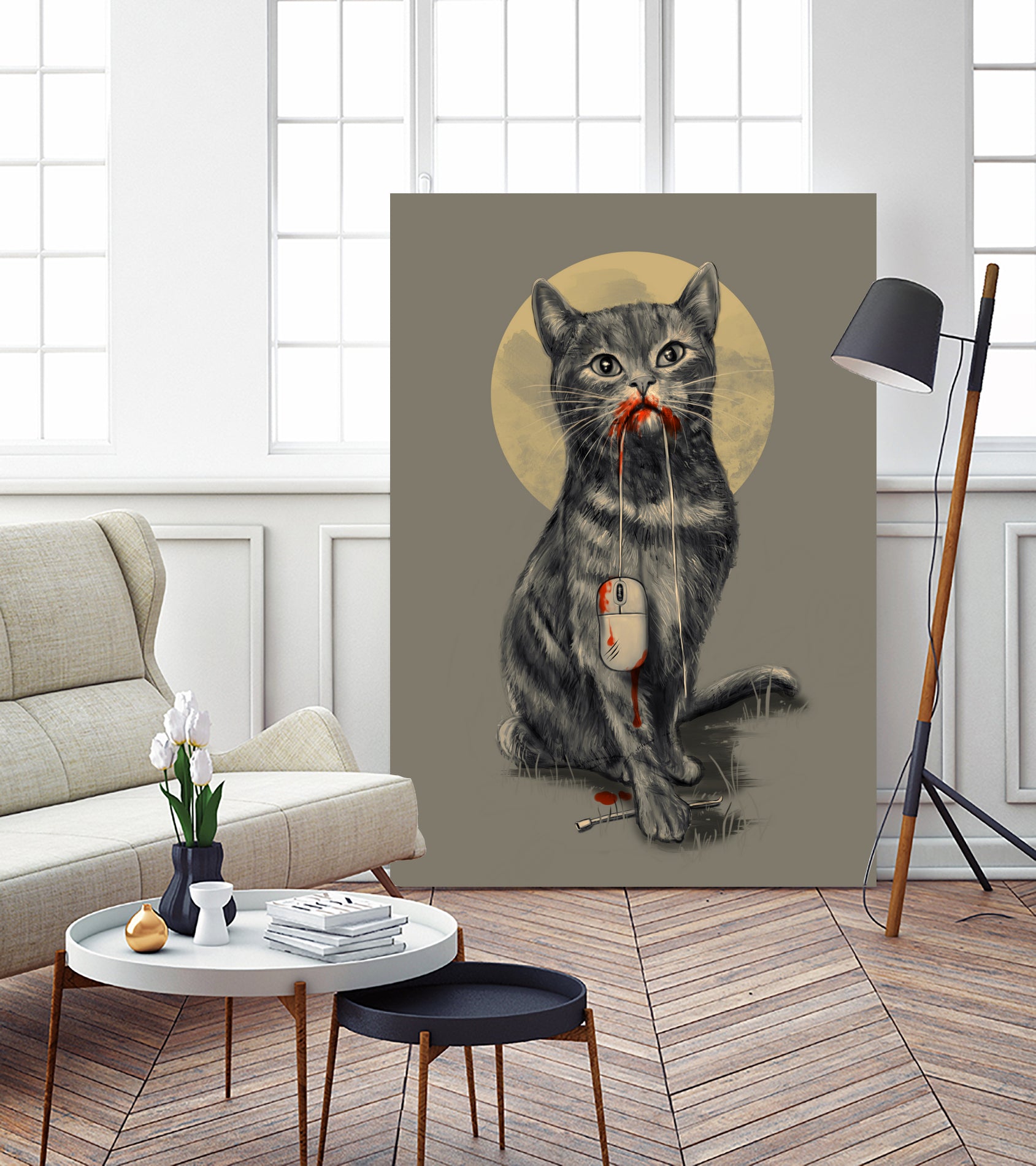 The Catch by Francis Mi Oza on GIANT ART - black digital painting