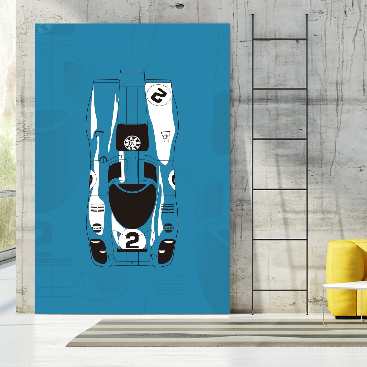917 by Jonathan Armani on GIANT ART - blue digital drawing