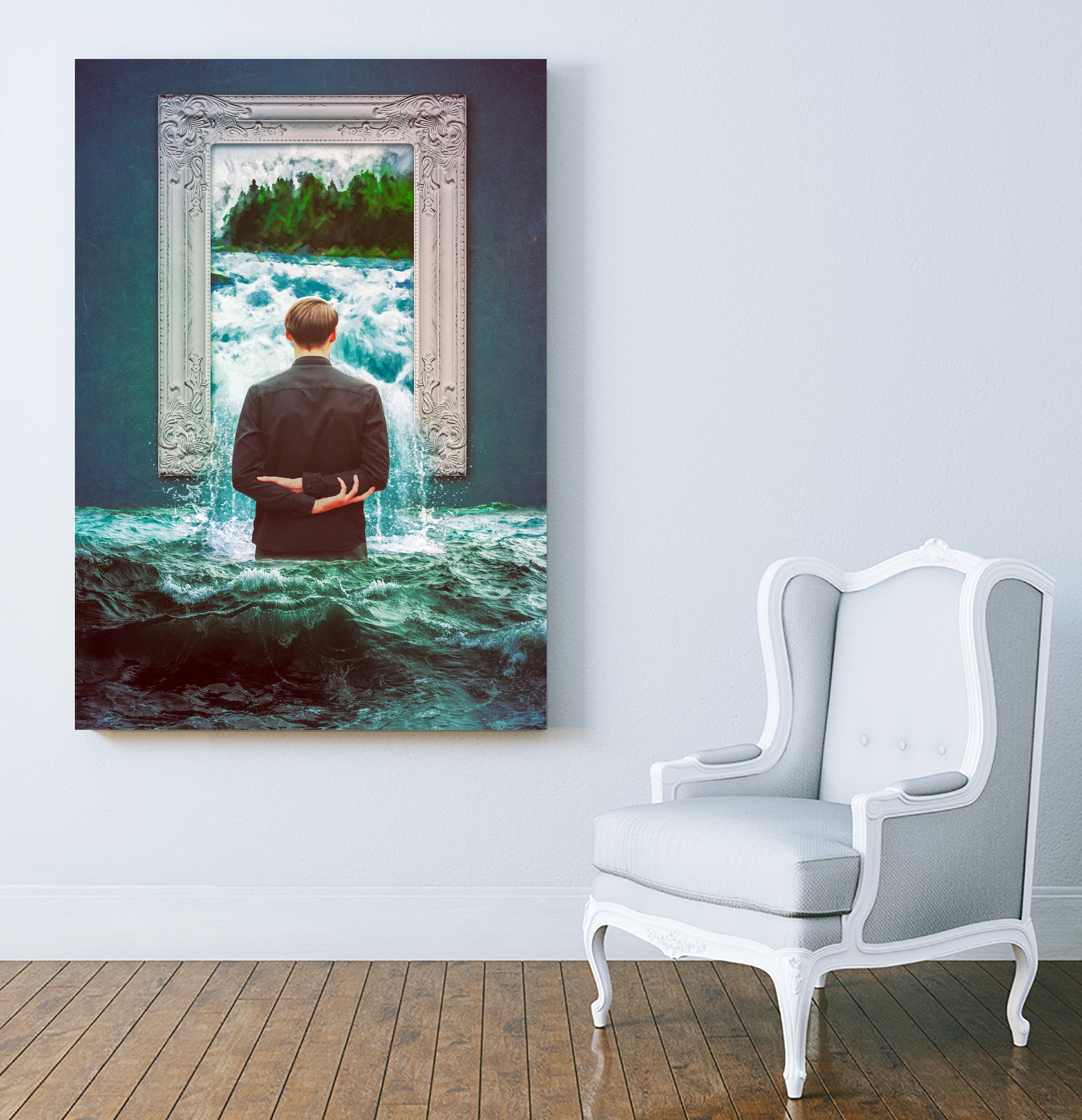 The Observer by Seam Less on GIANT ART - black photo manipulation