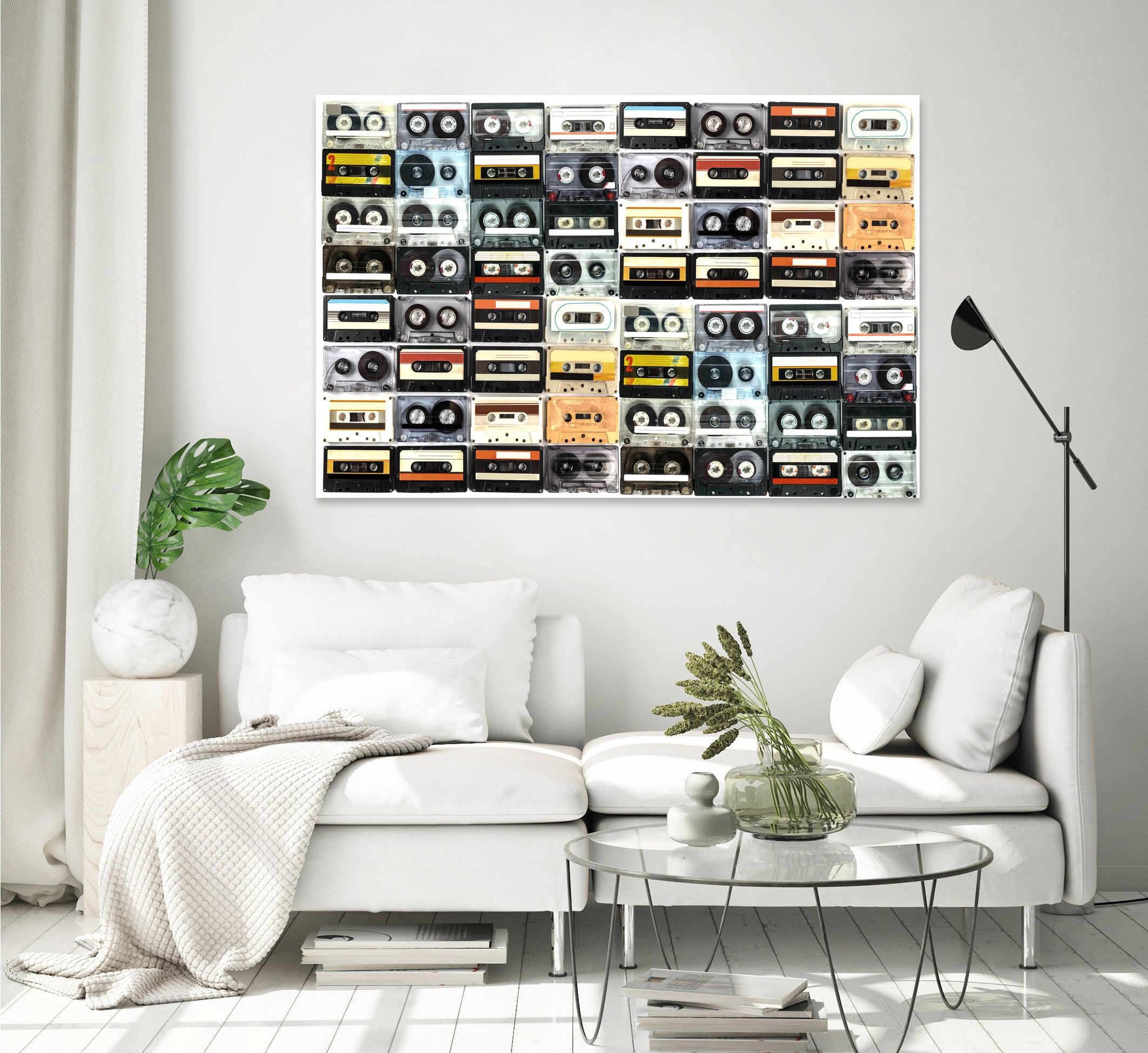 cassette print by irakli gergeshelidze on GIANT ART - white photo illustration