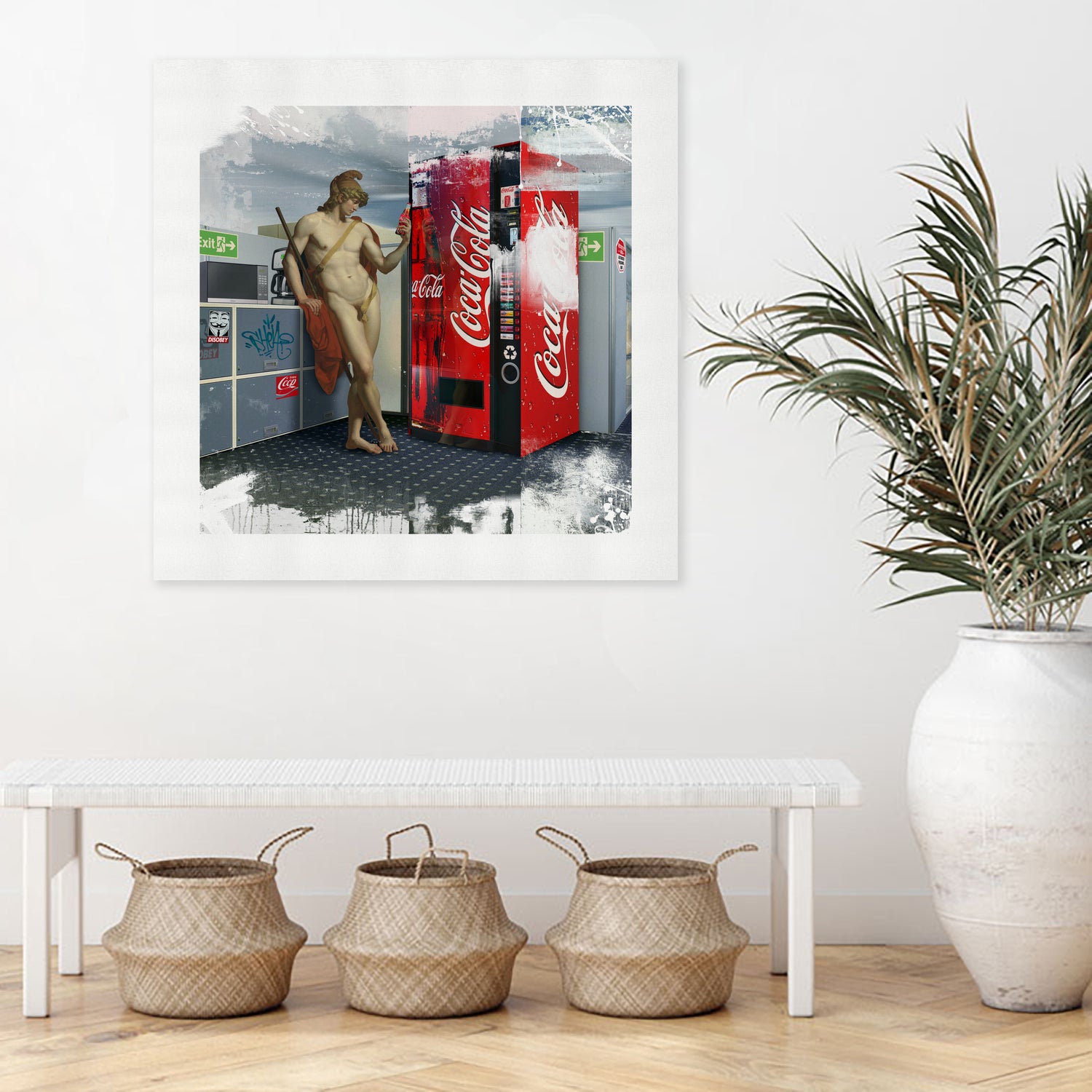 Taking a break by José Luis Guerrero on GIANT ART - red digital painting