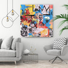 57 Great Jones Street by Pink Pank on GIANT ART - red mixed media