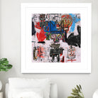 Sure Sure - Art Print by Pink Pank on GIANT ART - red mixed media