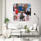 Sure Sure - Art Print by Pink Pank on GIANT ART - red mixed media