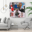 Sure Sure - Art Print by Pink Pank on GIANT ART - red mixed media