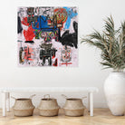 Sure Sure - Art Print by Pink Pank on GIANT ART - red mixed media