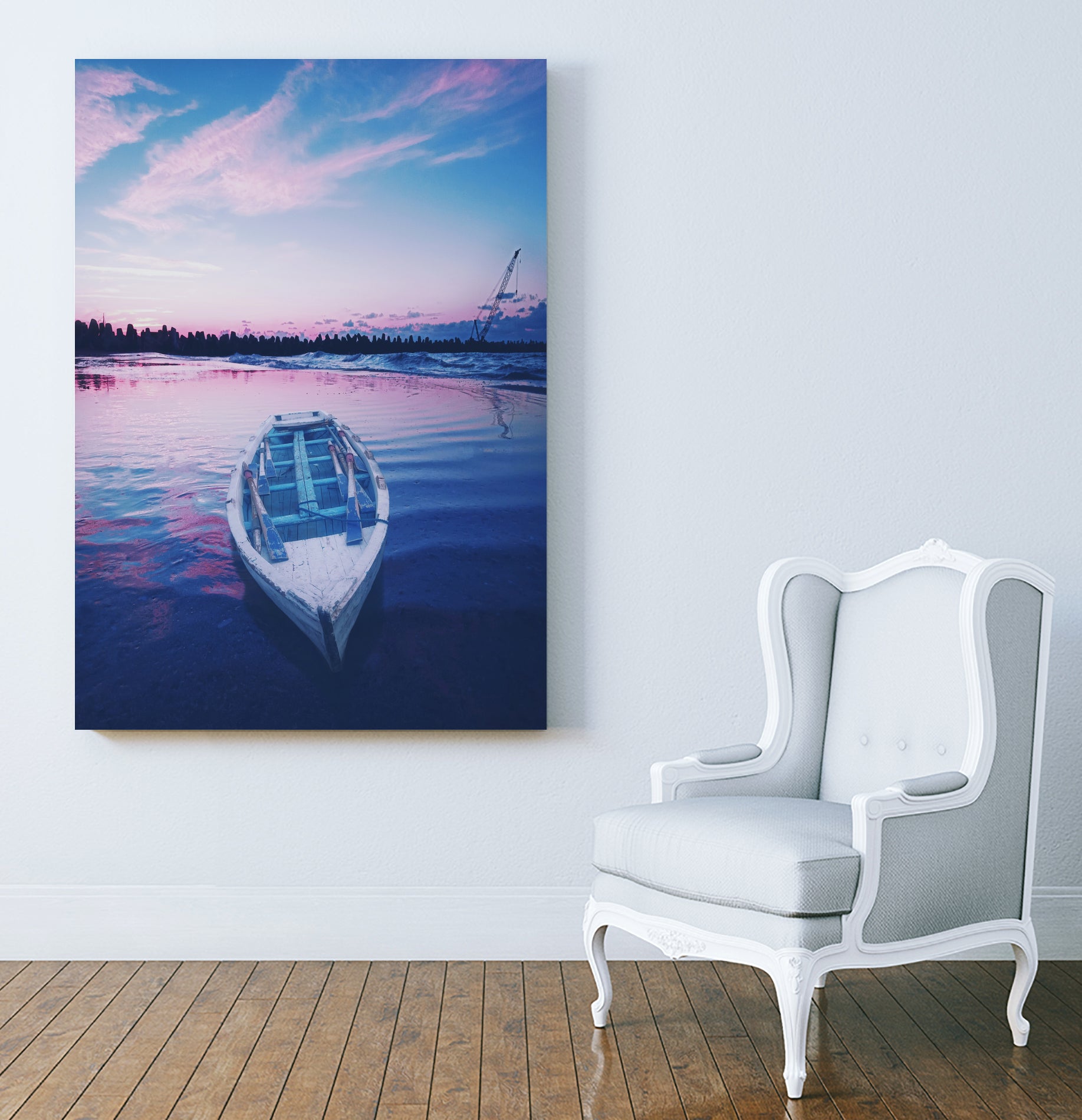 The past is still ahead by Hussam Eissa on GIANT ART - pink digital painting