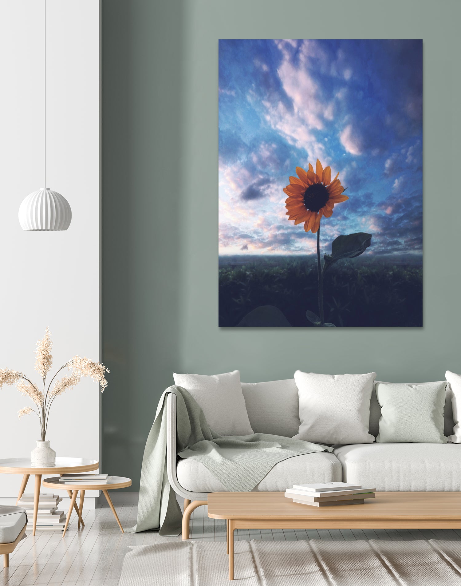 Positivity by Hussam Eissa on GIANT ART - blue digital drawing