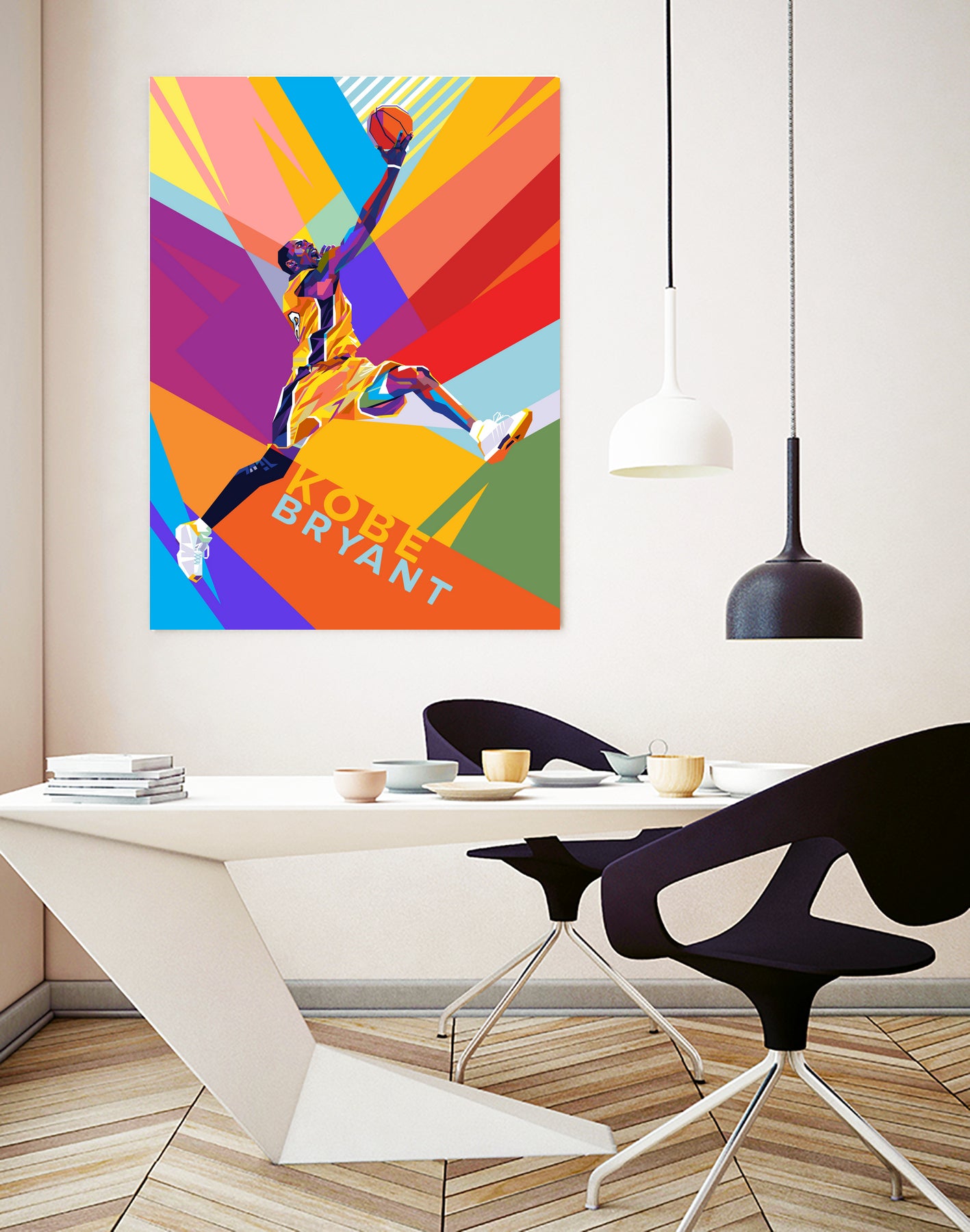 Young Kobe Bryant Pop Art by Laksana Ardie on GIANT ART