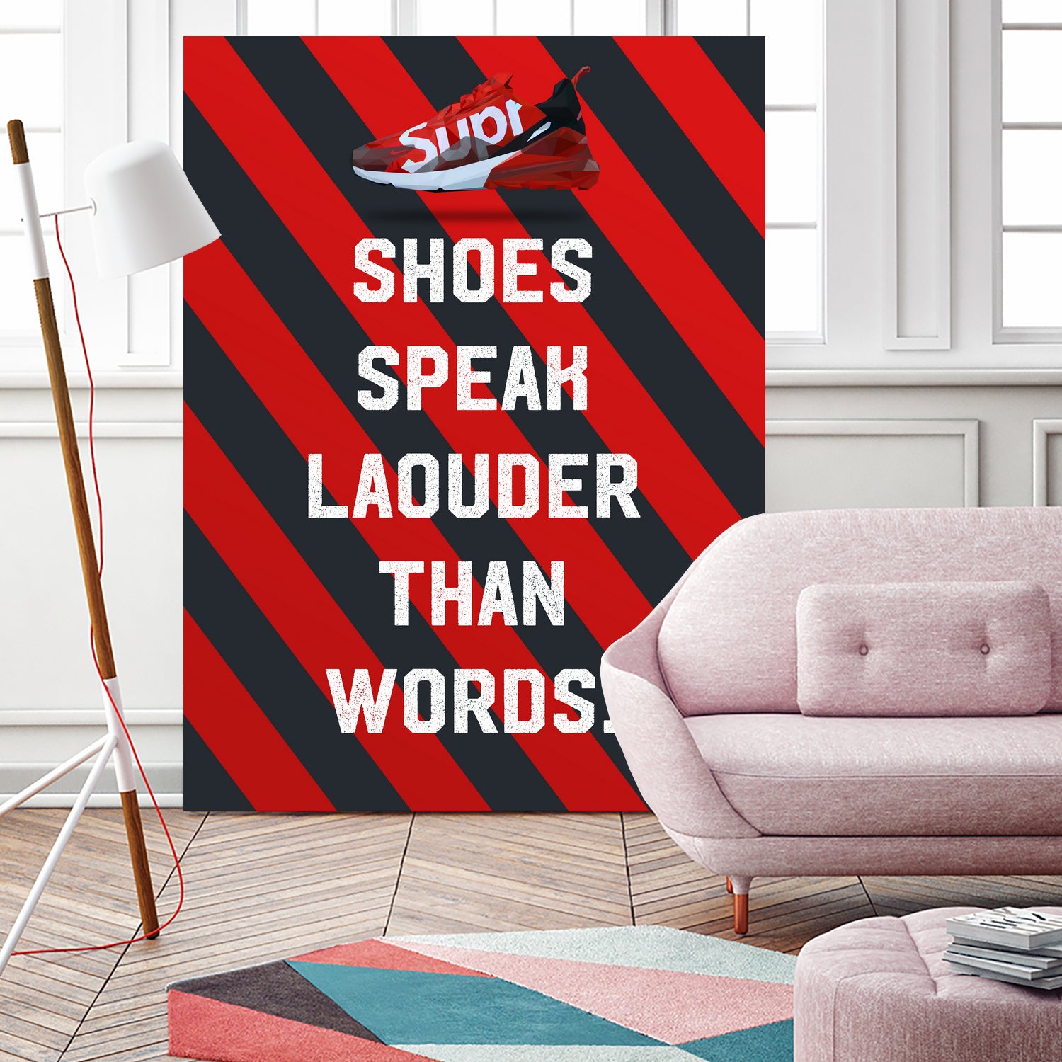 sneaker quotes MOTIVATION by Artnesia on GIANT ART