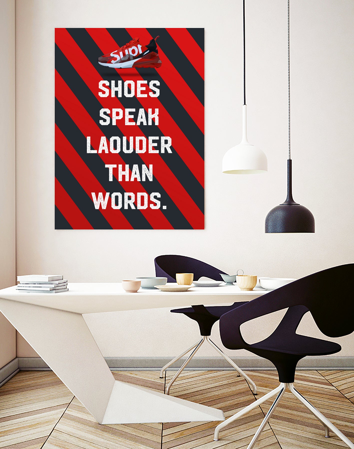 sneaker quotes MOTIVATION by Artnesia on GIANT ART