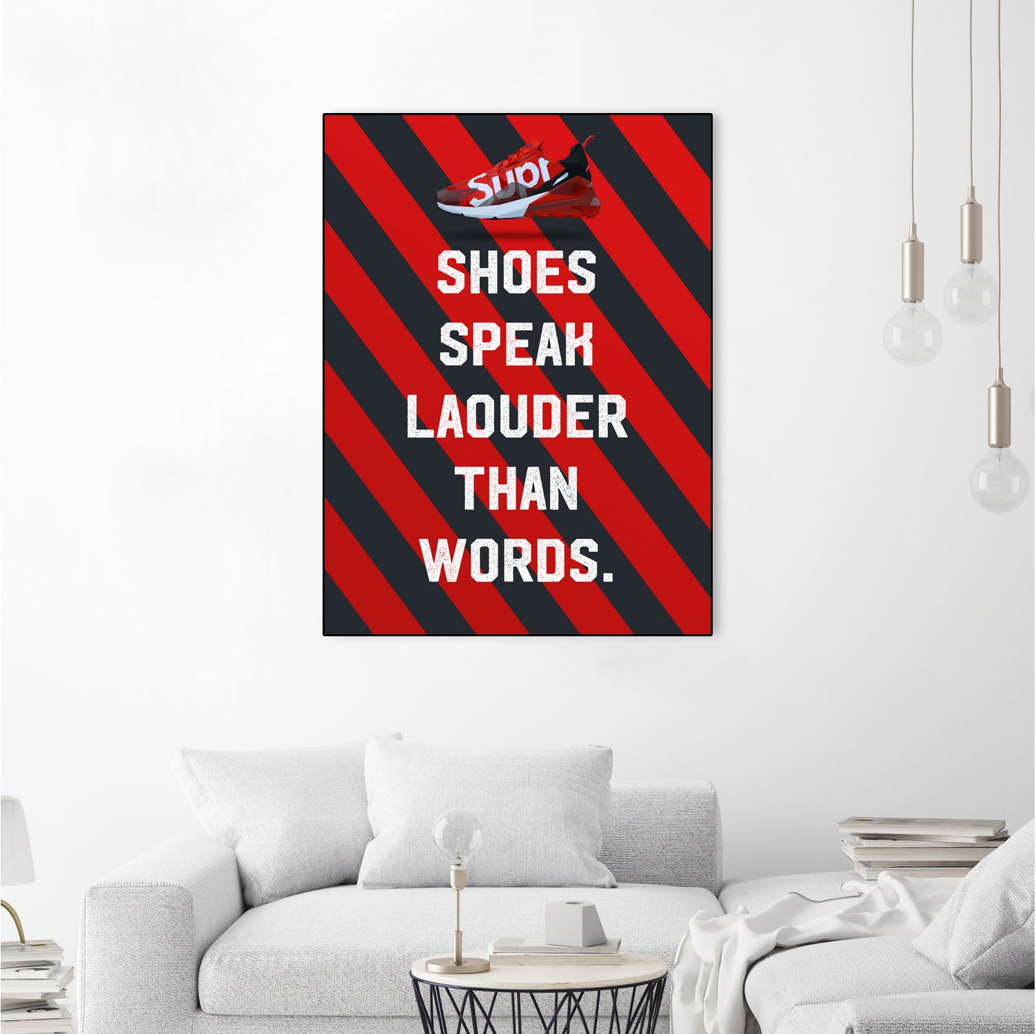 sneaker quotes MOTIVATION by Artnesia on GIANT ART