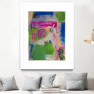Spring is Sprung by Janet London on GIANT ART - pink abstract