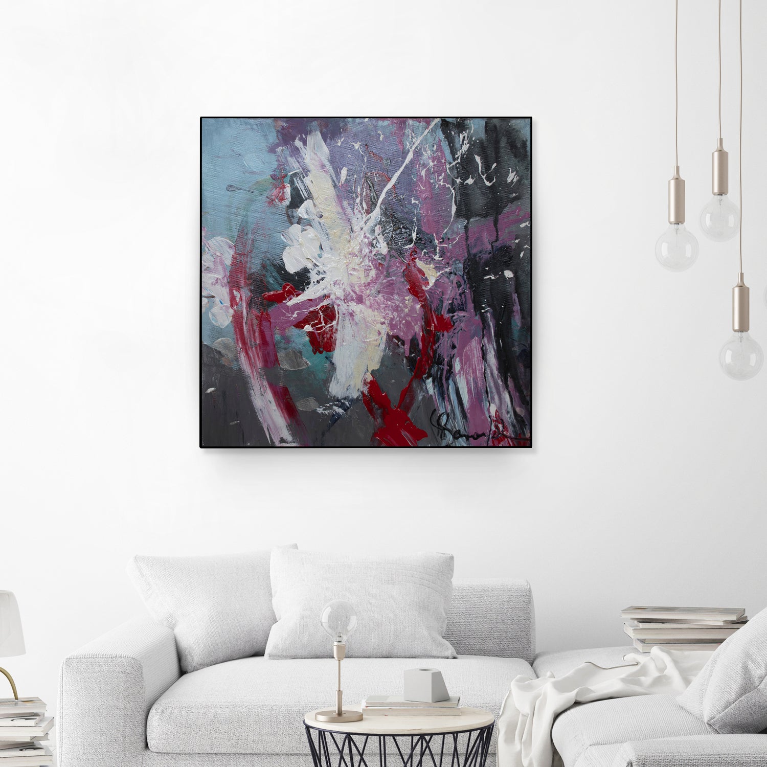 Climax by Doris Savard on GIANT ART - red