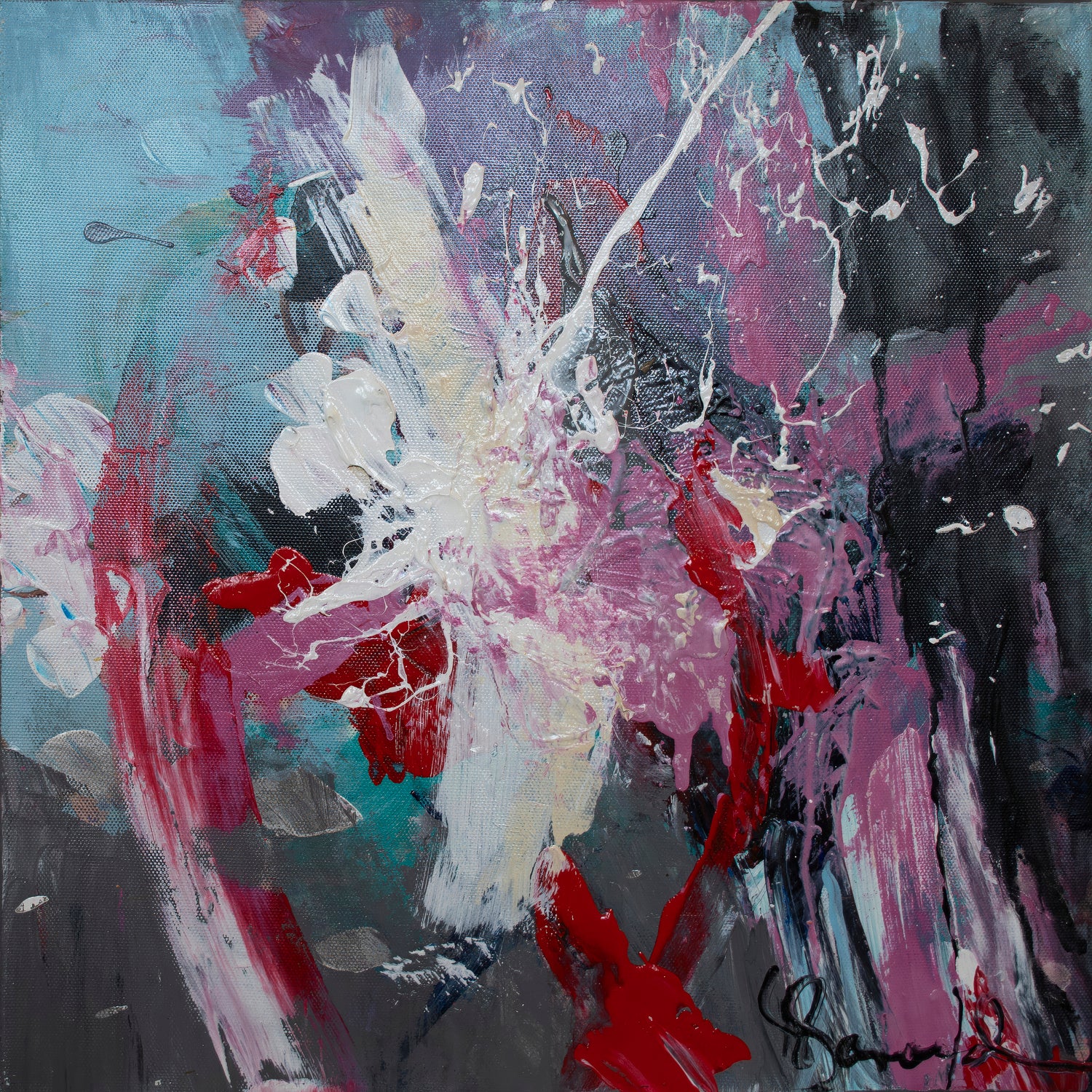 Climax by Doris Savard on GIANT ART - red