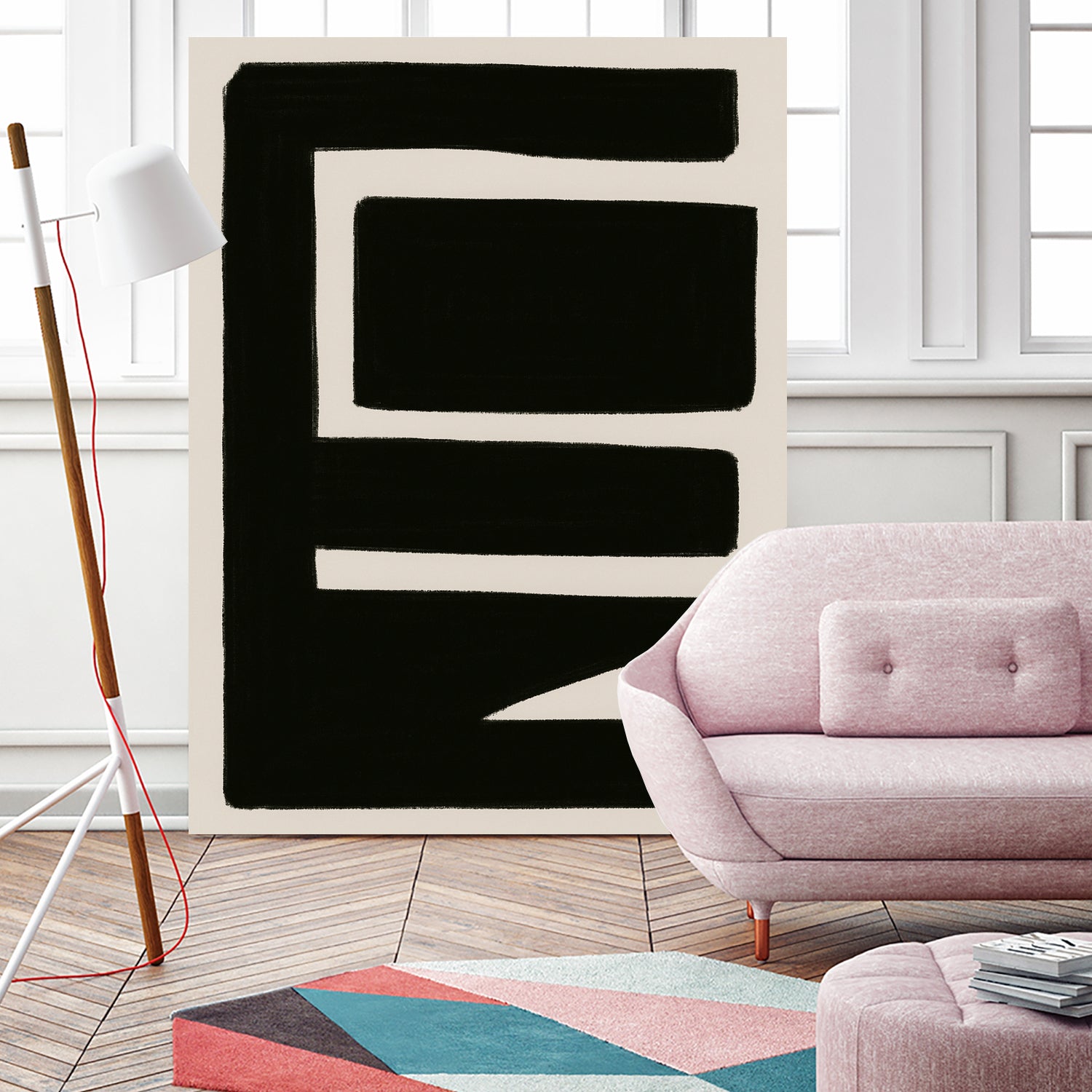 Essence of Line by Ixchel on GIANT ART - black shape