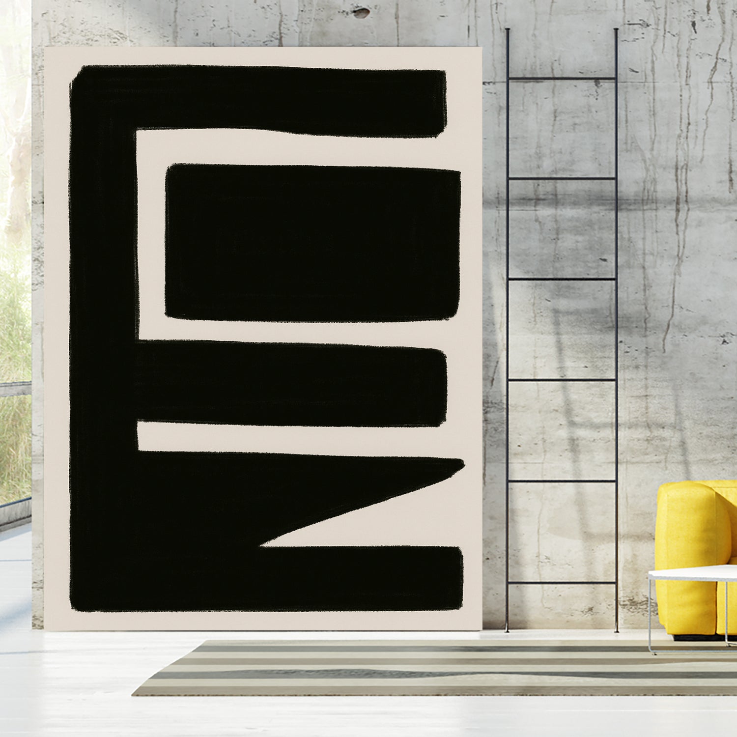 Essence of Line by Ixchel on GIANT ART - black shape