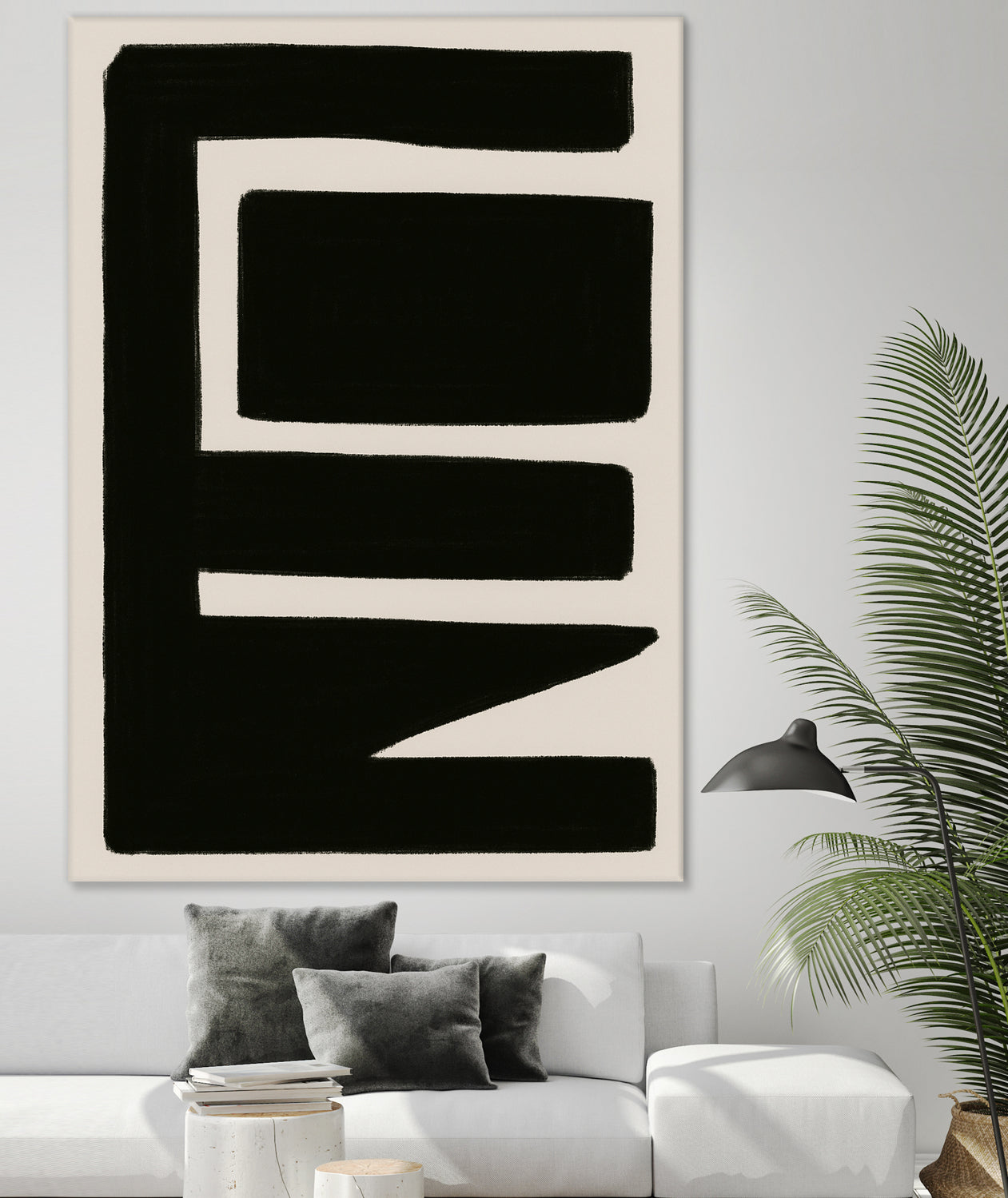 Essence of Line by Ixchel on GIANT ART - black shape