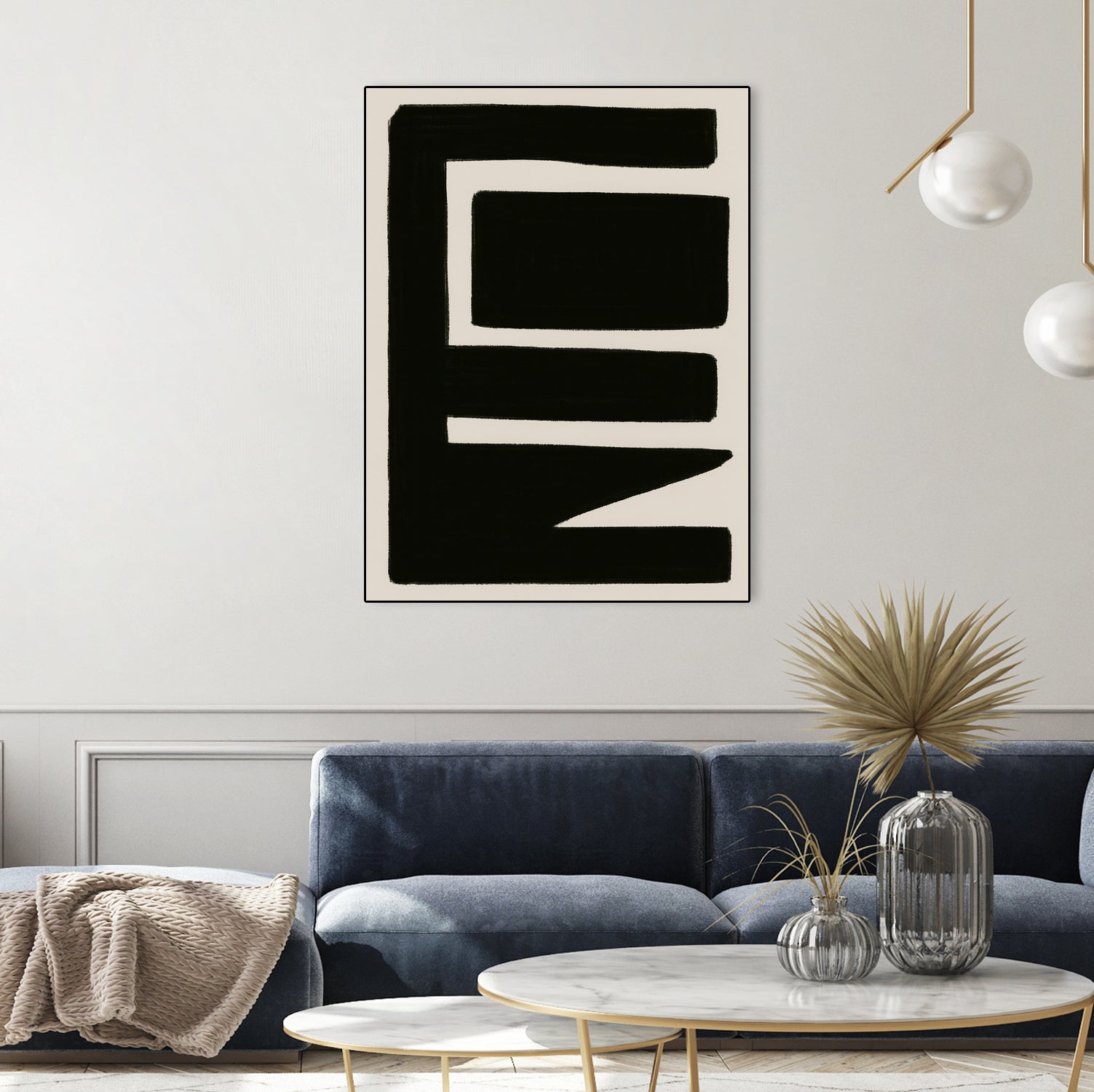 Essence of Line by Ixchel on GIANT ART - black shape