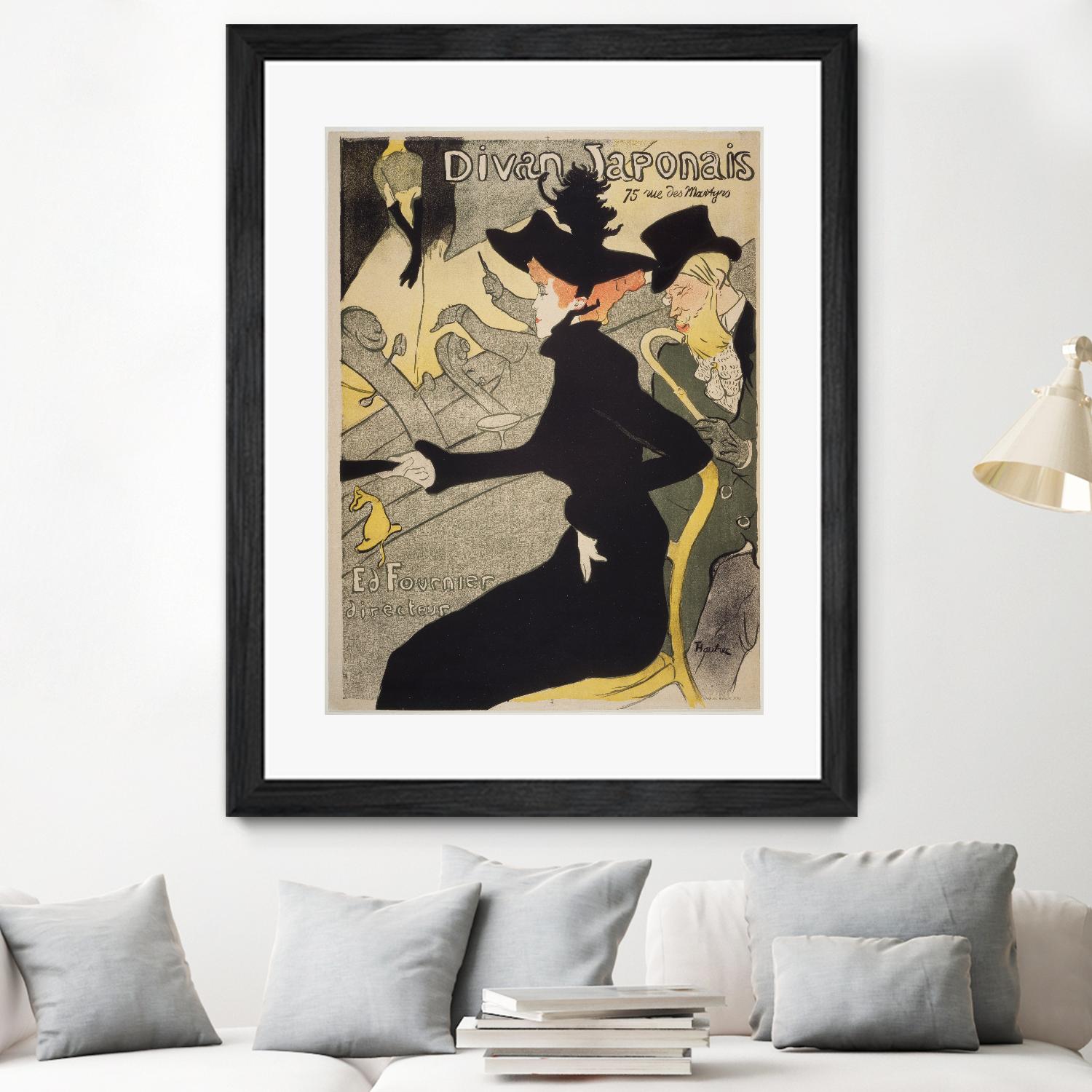 Divan Japonais by Henri de Toulouse Lautrec on GIANT ART