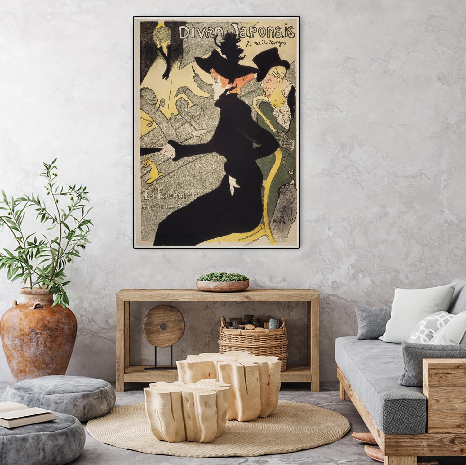 Divan Japonais by Henri de Toulouse Lautrec on GIANT ART