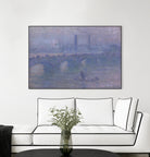 Waterloo Bridge, Morning Fog 1901 by Claude Monet on GIANT ART