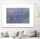 Waterloo Bridge, Morning Fog 1901 by Claude Monet on GIANT ART