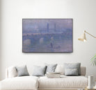 Waterloo Bridge, Morning Fog 1901 by Claude Monet on GIANT ART