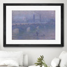 Waterloo Bridge, Morning Fog 1901 by Claude Monet on GIANT ART