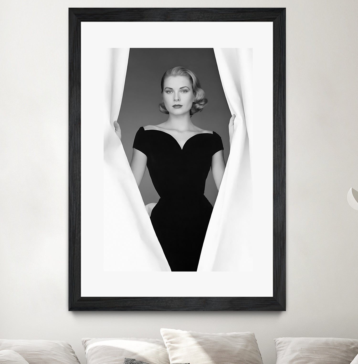 Grace Kelly by M Studio on GIANT ART - black and white photographie actress