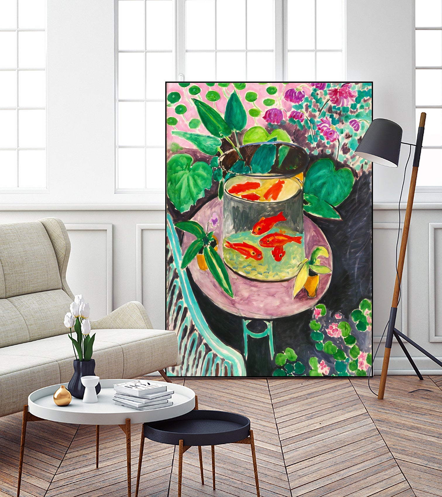 Les poissons rouges by Henri Matisse on GIANT ART - museums museums