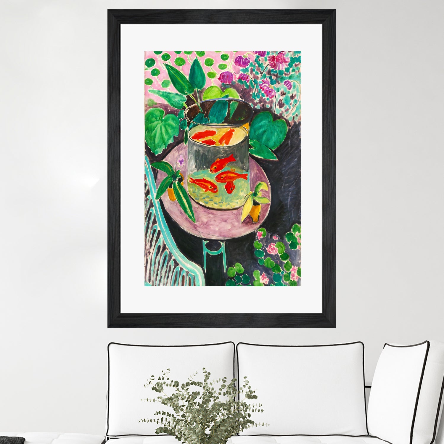 Les poissons rouges by Henri Matisse on GIANT ART - museums museums