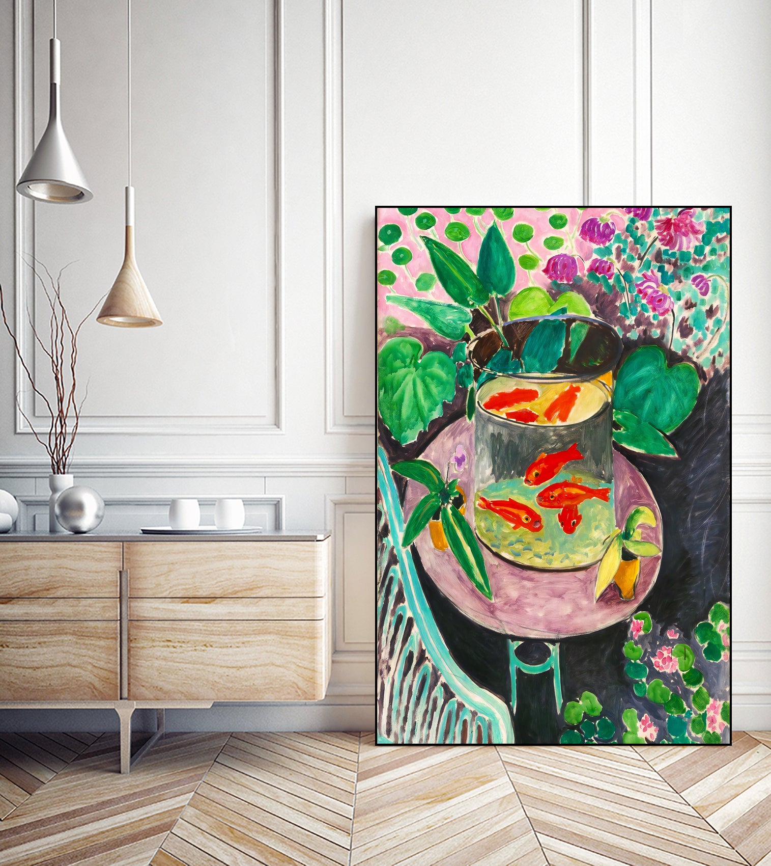 Les poissons rouges by Henri Matisse on GIANT ART - museums museums