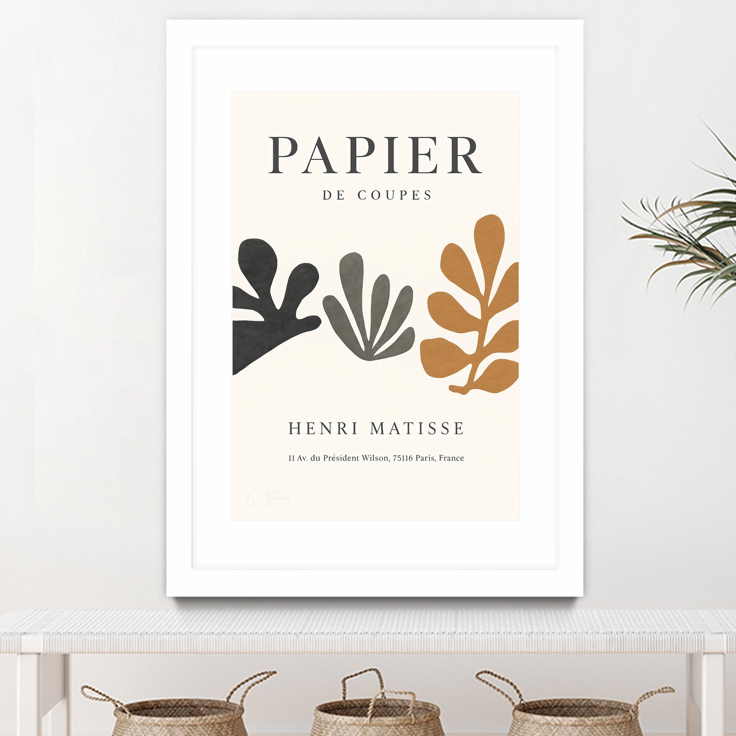 Papier d'automne by M Studio on GIANT ART - beige off cuts