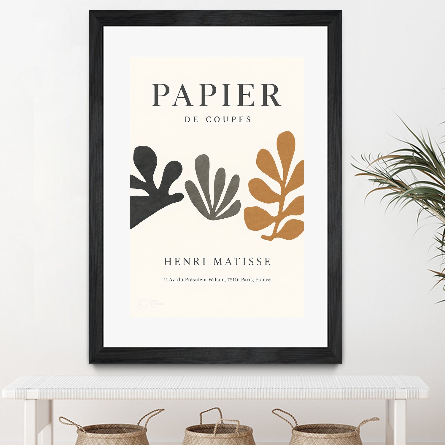 Papier d'automne by M Studio on GIANT ART - beige off cuts