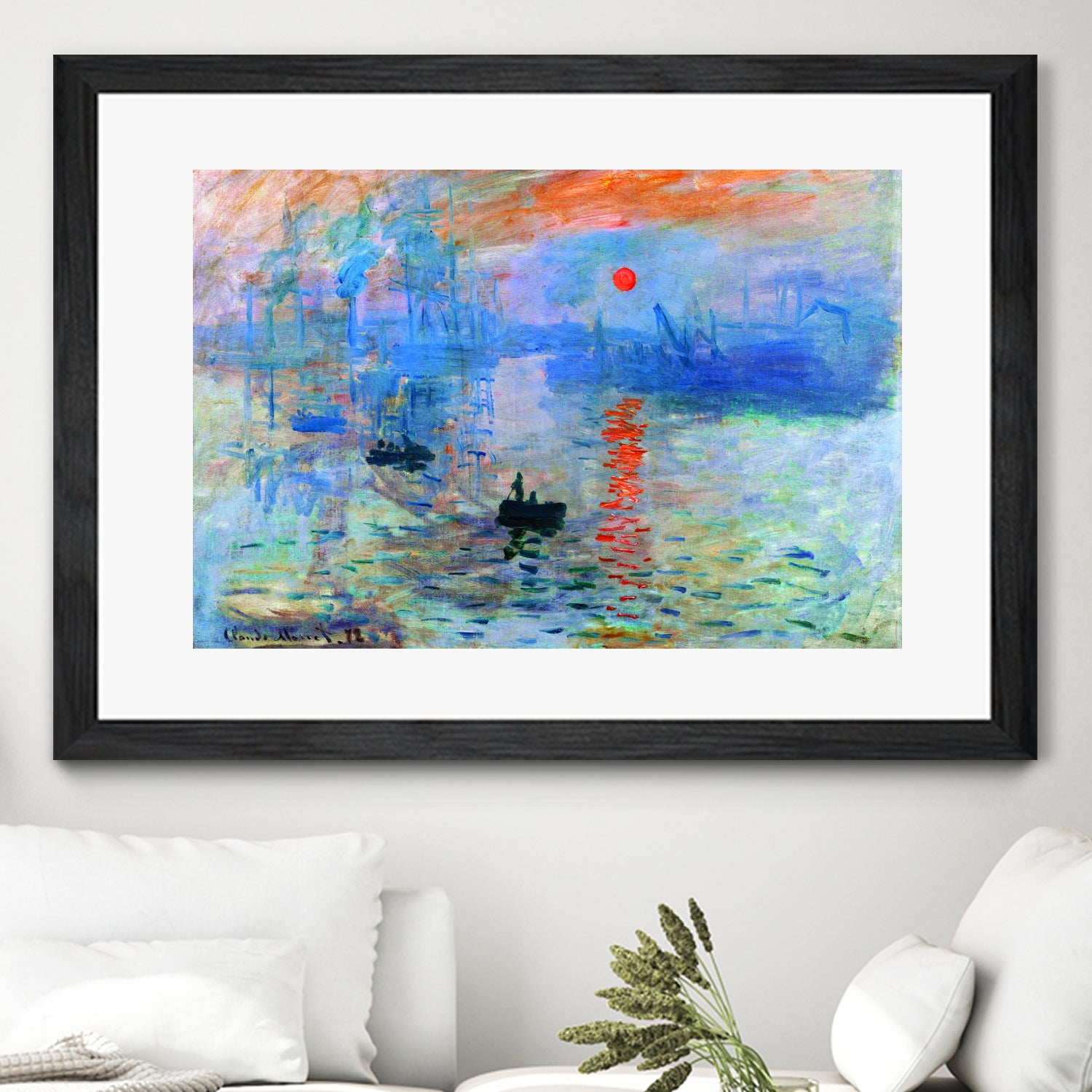 Sunrise 1872 by Monet on GIANT ART - museums