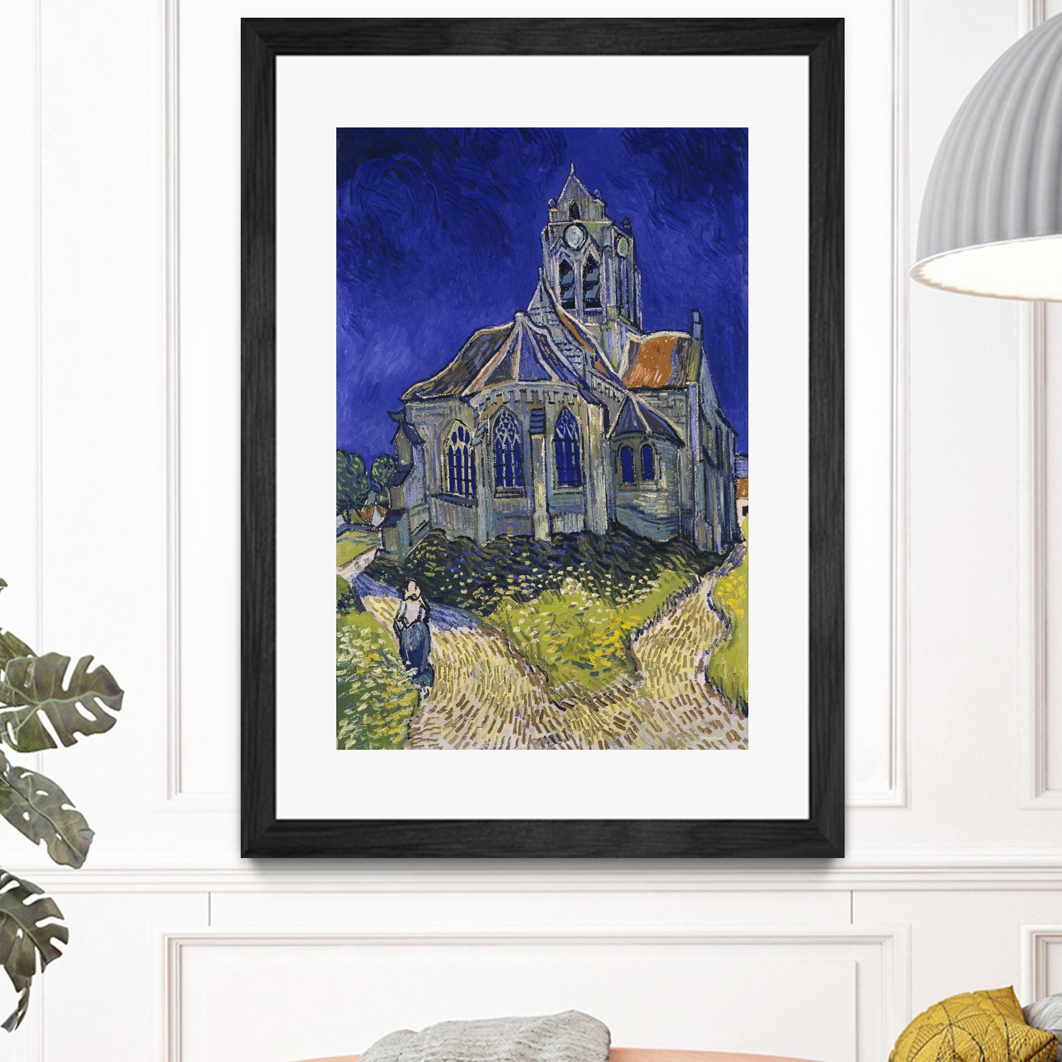 The Church in Auvers-sur-Oise by Vincent van Gogh on GIANT ART - museums